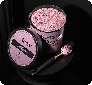 Strawberry ice cream